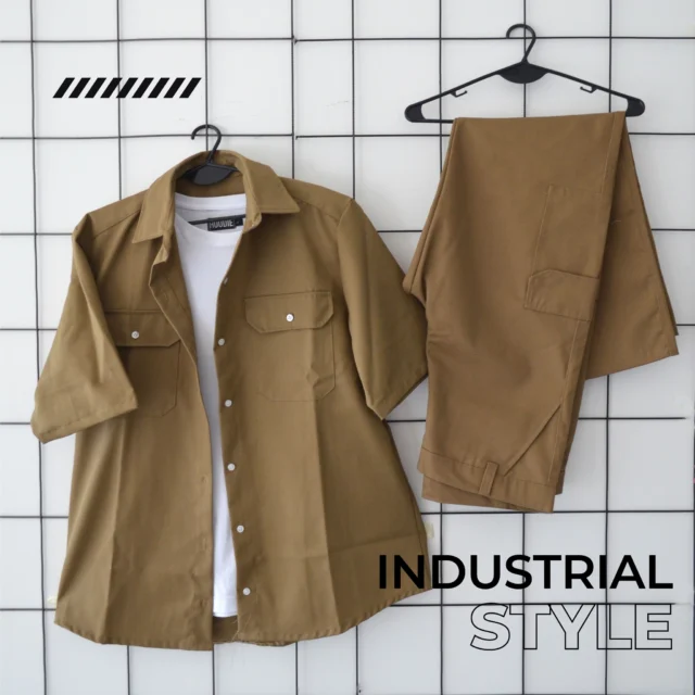 //// Trabajar en el ámbito industrial no sólo requiere habilidad, exige el uso de la indumentaria adecuada.
Y en Hoodie tenemos lo mejor en indumentaria preparada para eso 👷🏽⚒️⚙️.

> Camisa y Pantalón Cargo.

#IndustrialStyle #SomosHoodie #Hoodie2023